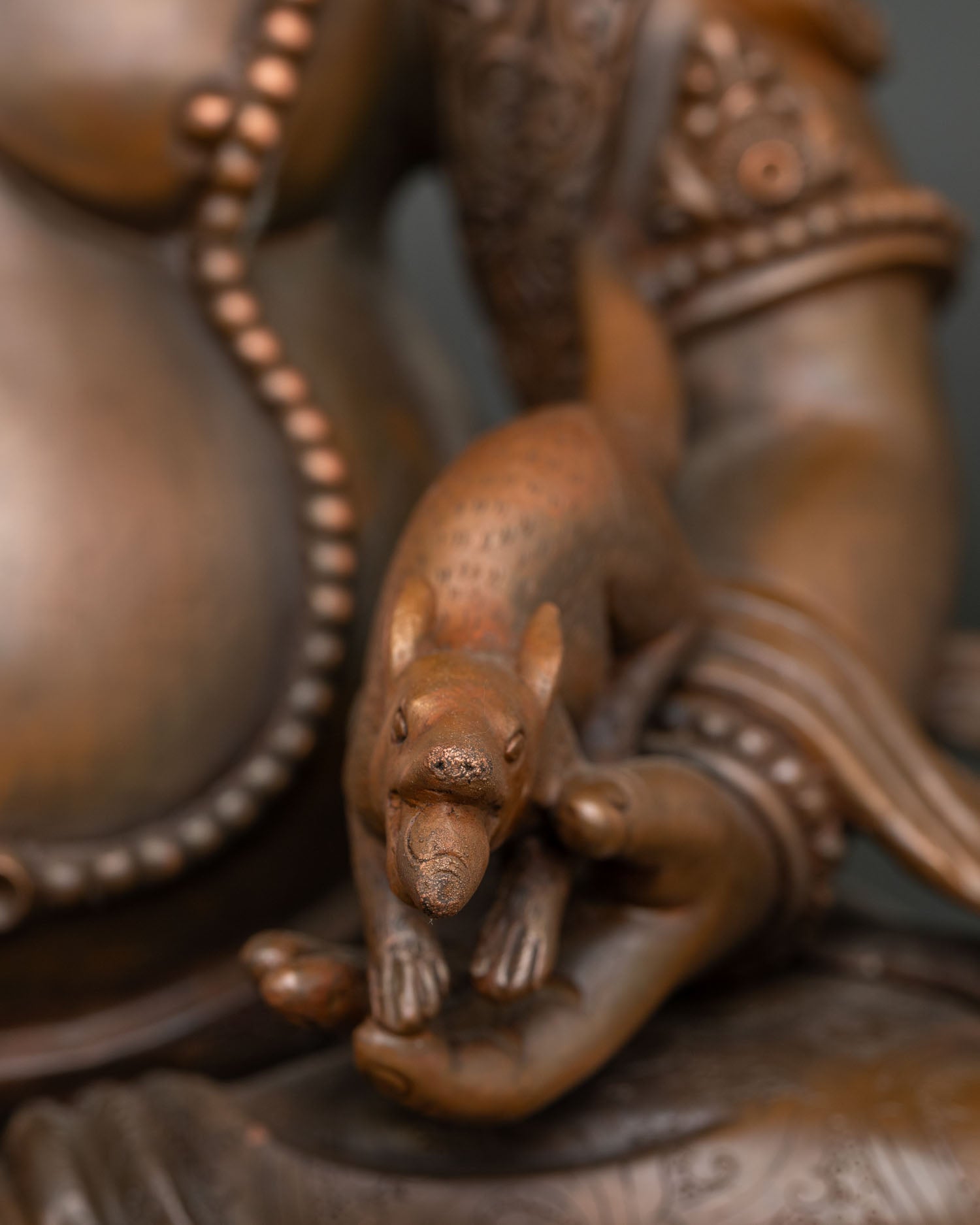 Dzambhala Statue from Nepal | Authentic Buddhist Artwork