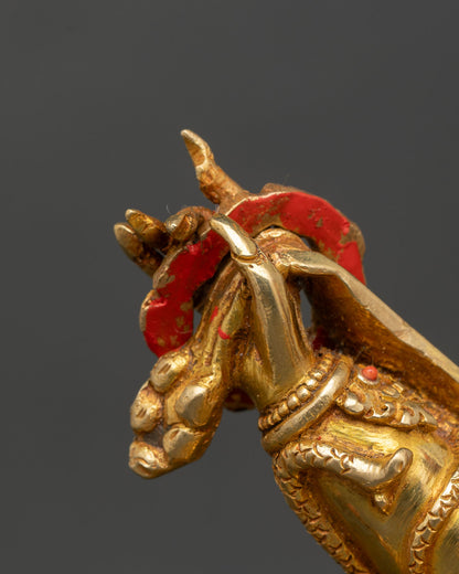 Six-Armed Mahakala Statue | Handicrafted Nepalese Sculpture