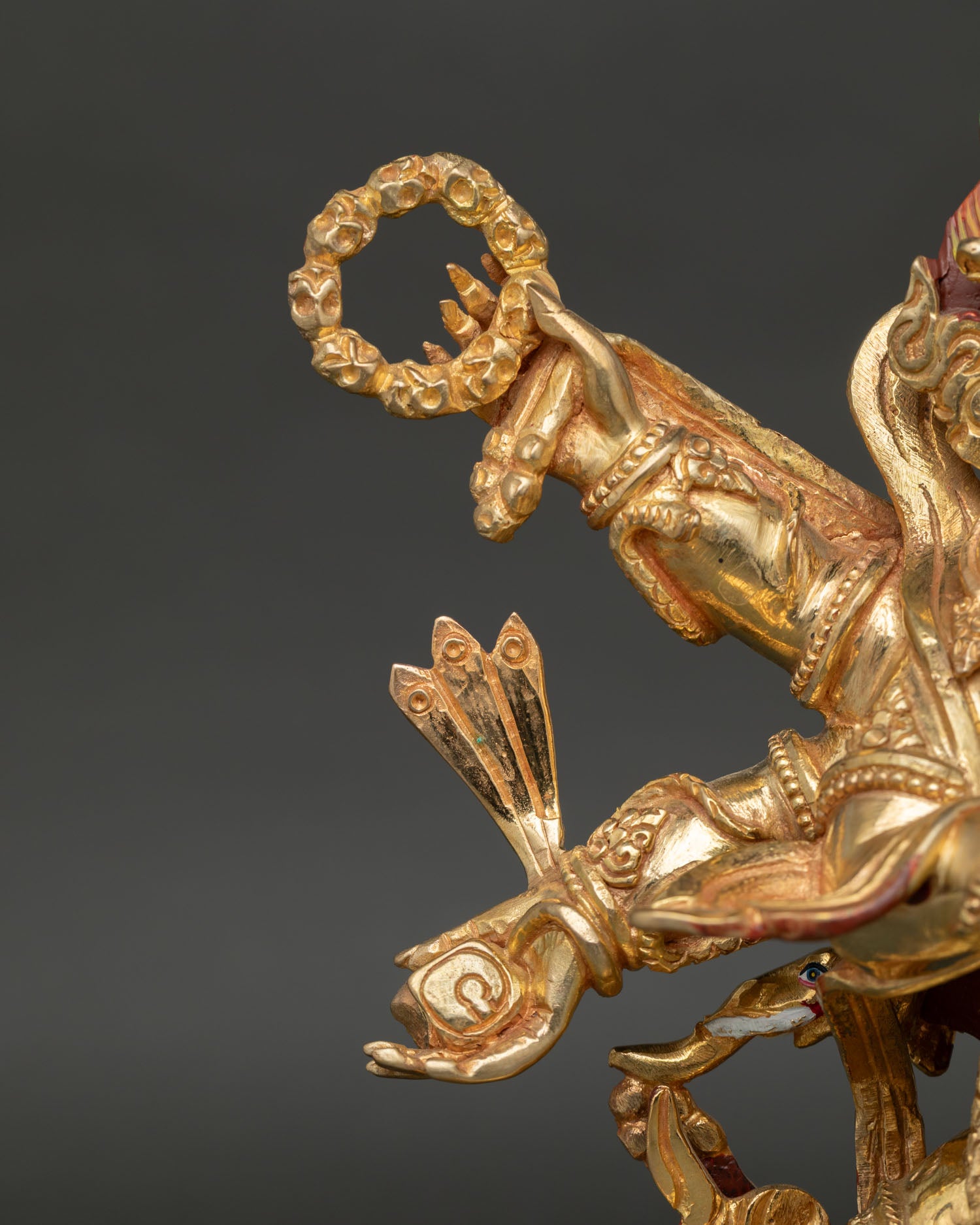 Six Armed Mahakala Copper Statue – Protection and Spiritual Growth