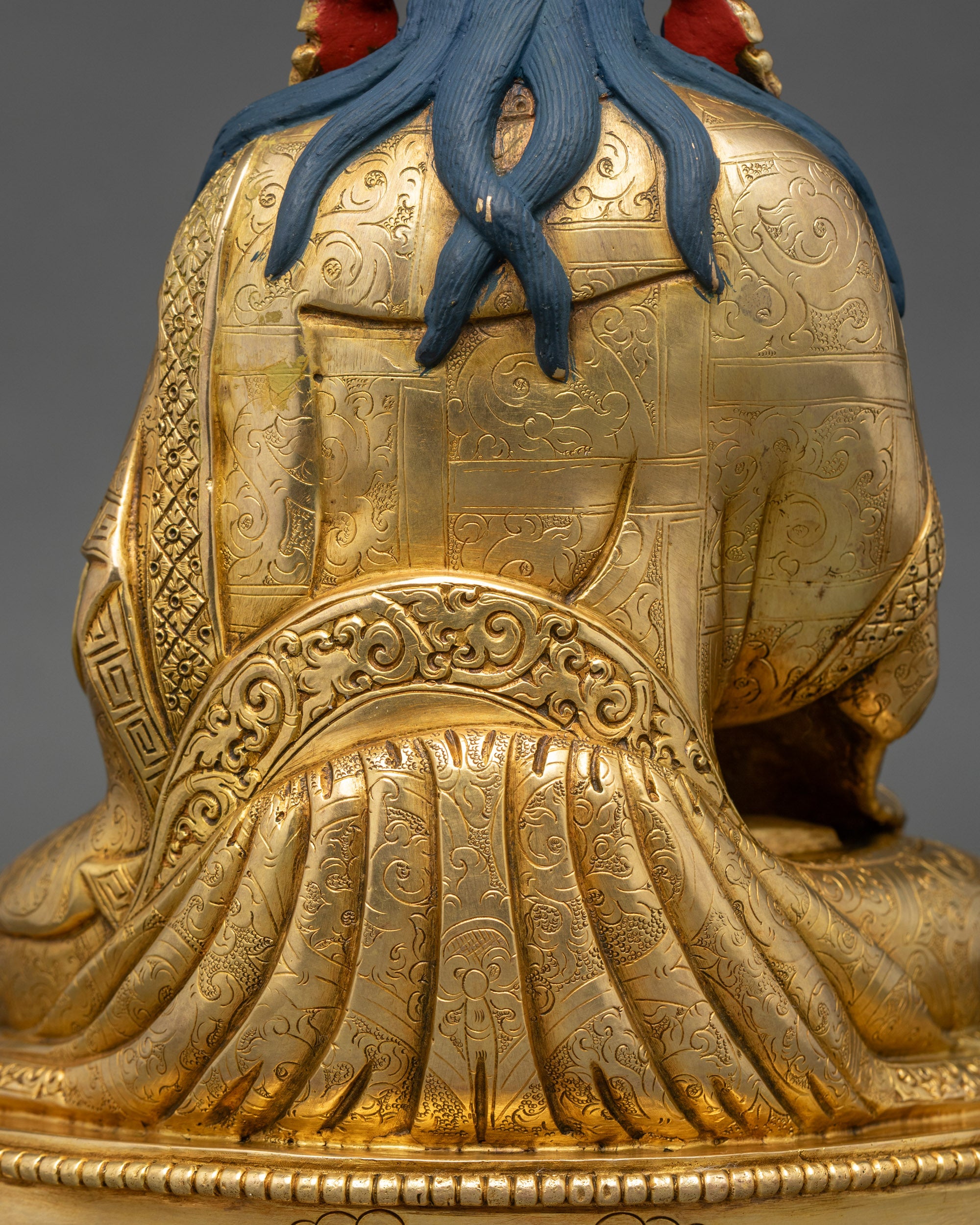 Handmade Tsokye Dorje Statue | Buddhist Master Figurine from Nepal