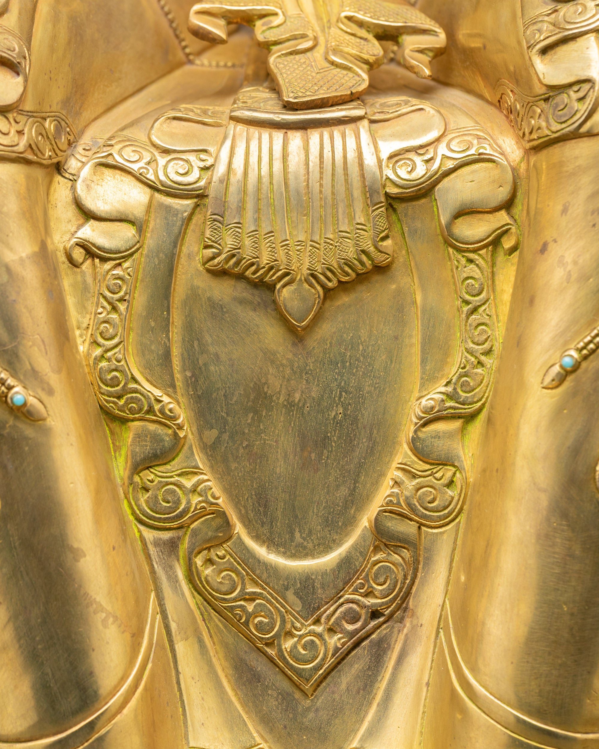 Maitreya Buddha Statue – Himalayan Buddhist Meditation Shrine Decor