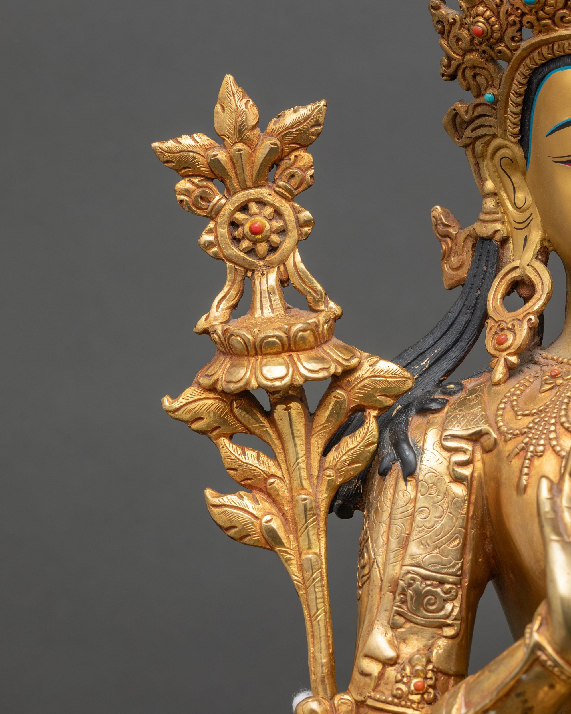 Maitreya Buddha With Throne Statue | Prophesied Future Buddha