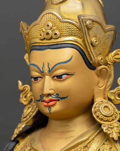 Traditional Guru Rinpoche Statue – Himalayan Buddhist Art