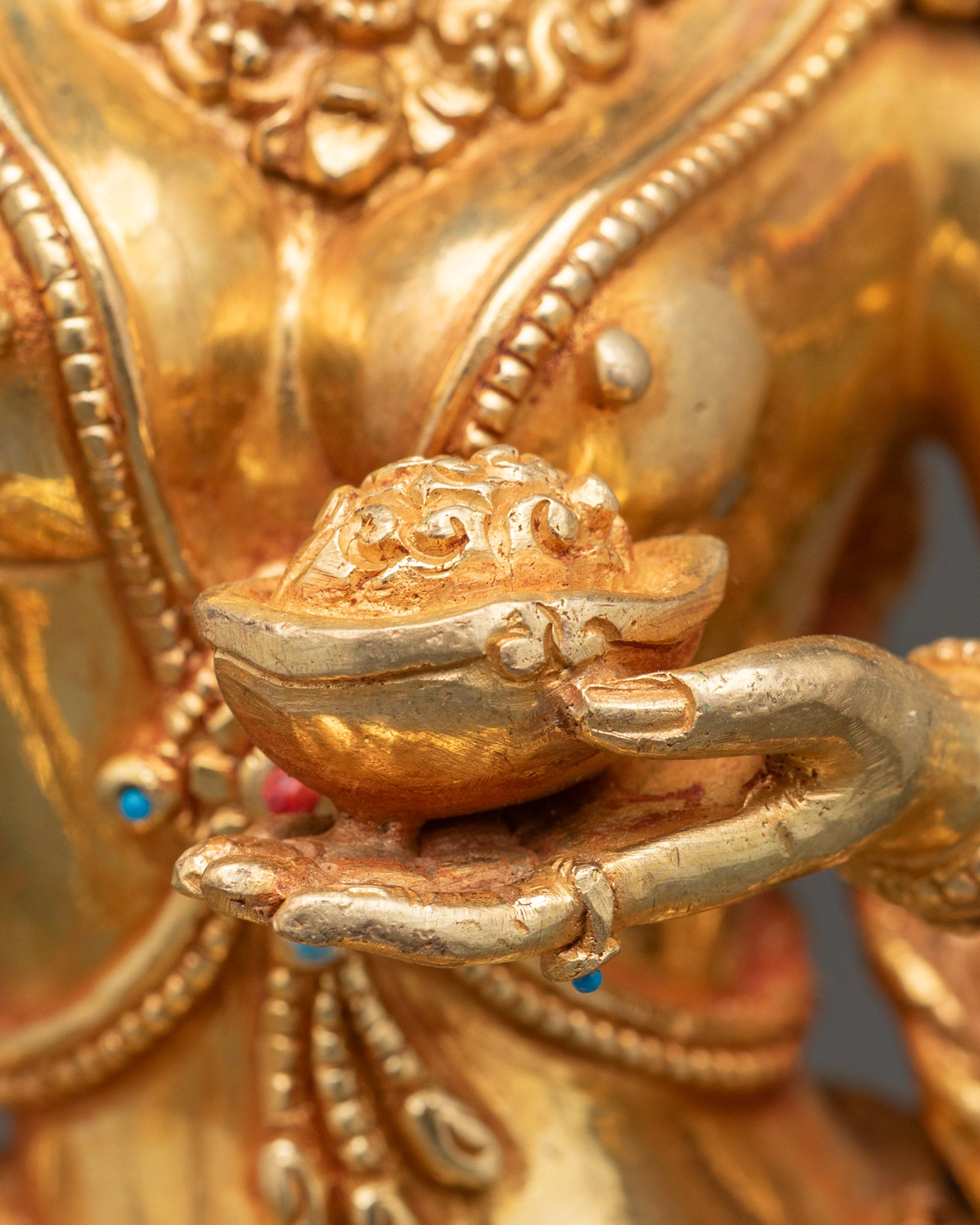 Wrathful Dorje Phagmo | Handcrafted Tibetan Dakini Sculpture
