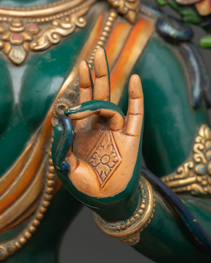 Green Tara Buddha Statue | Enhance Your Spiritual Practices