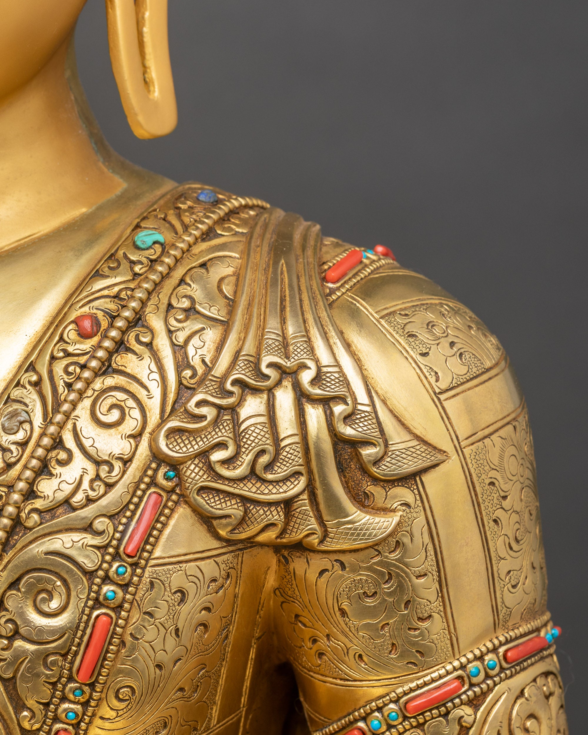 Big Shakyamuni Buddha Statue | Handicrafted Nepalese Sculptures