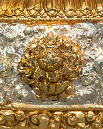 Tibetan Kapala Set | Traditional Buddhist Ritual Skull Cup