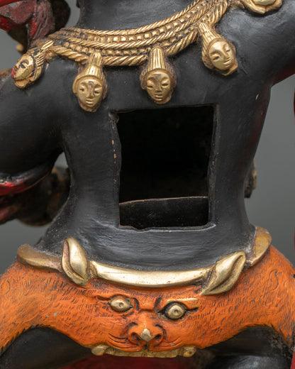 Black Manjushri Statue – Tibetan Buddhist Decor