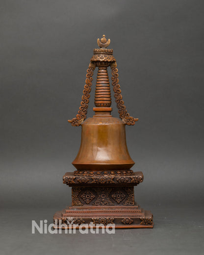 Eight Stupas of Buddha | Sacred Buddhist Shrine Set from Nepal