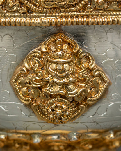 Water Offering Bowl Set | Traditional Buddhist Ritual Decor