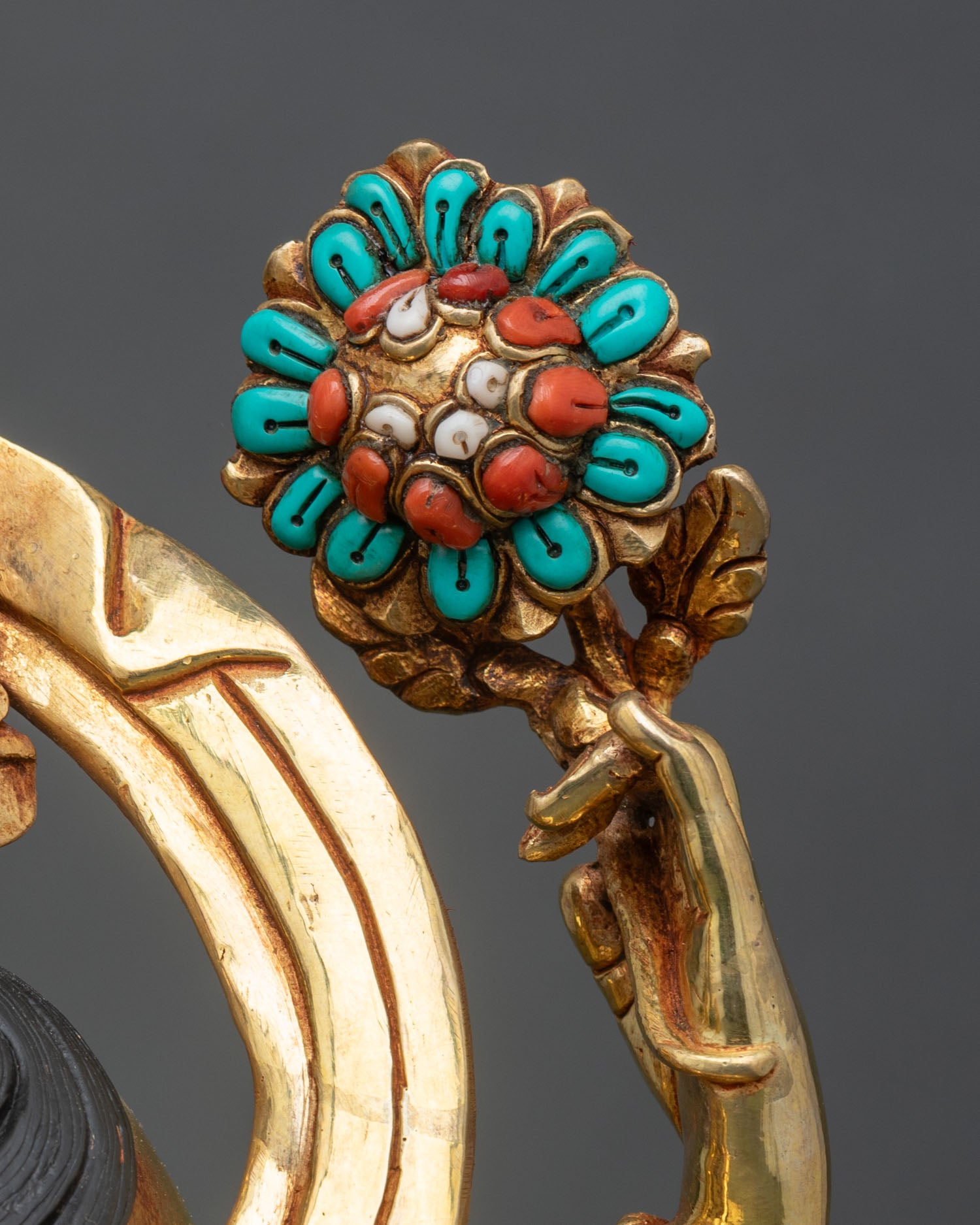 Peaceful Chenrezig Statue | Meditation Decor from Nepal