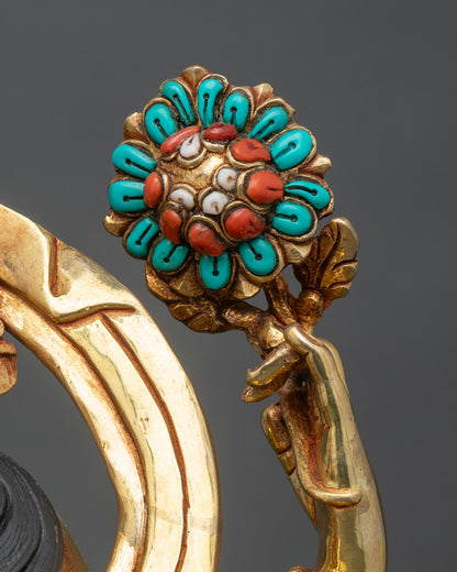 Peaceful Chenrezig Statue | Meditation Decor from Nepal