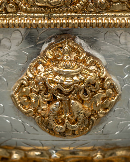 Water Offering Bowl Set | Traditional Buddhist Ritual Decor