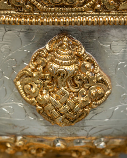 Water Offering Bowl Set | Traditional Buddhist Ritual Decor