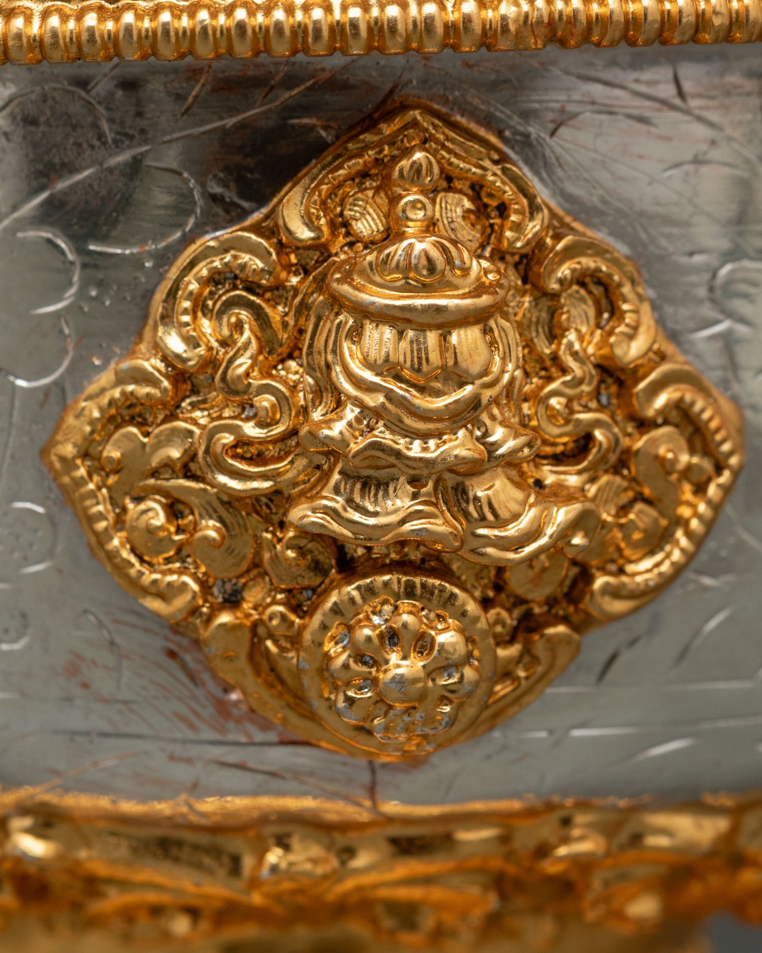Water Offering bowl | Traditional Copper Buddhist Ritual Set