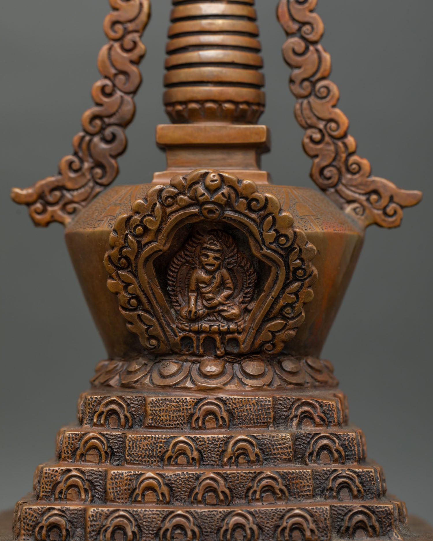 Eight Stupas of Buddha | Sacred Buddhist Shrine Set from Nepal