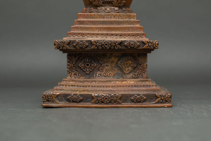 Eight Stupas of Buddha | Sacred Buddhist Shrine Set from Nepal