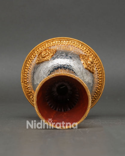 Butter Lamp for Daily Ritual Use | Sacred Himalayan Spiritual Art