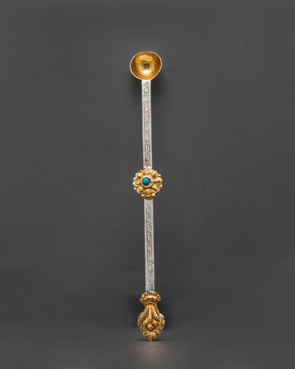 Tibetan Spoon – Sacred Buddhist Offering and Altar Tool