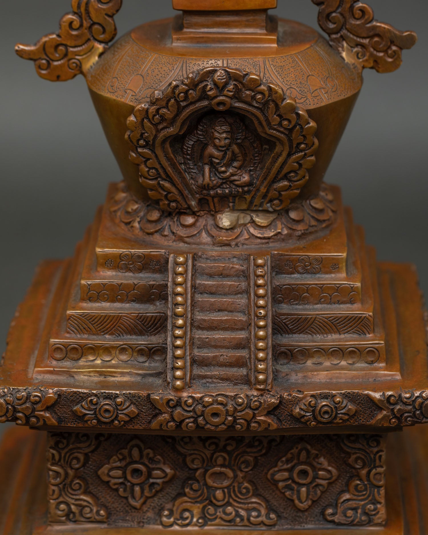 Eight Stupas of Buddha | Sacred Buddhist Shrine Set from Nepal