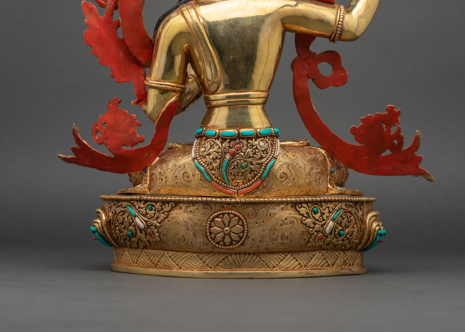 Tibetan Manjushree Statue – Buddhist Art from Nepal