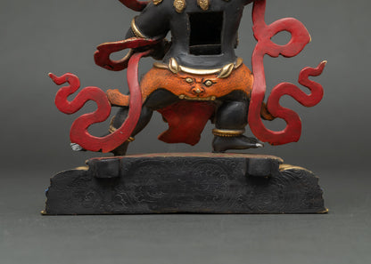 Black Manjushri Statue – Tibetan Buddhist Decor