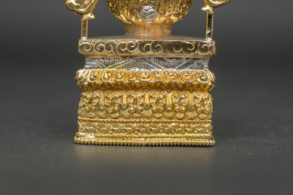 Tibetan Kapala Set | Traditional Buddhist Ritual Skull Cup