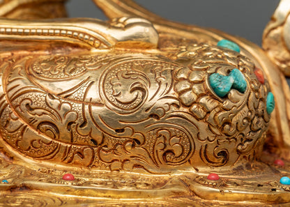 Four-armed Avalokiteshvara Statue | Divine Lord Who Gazes Down