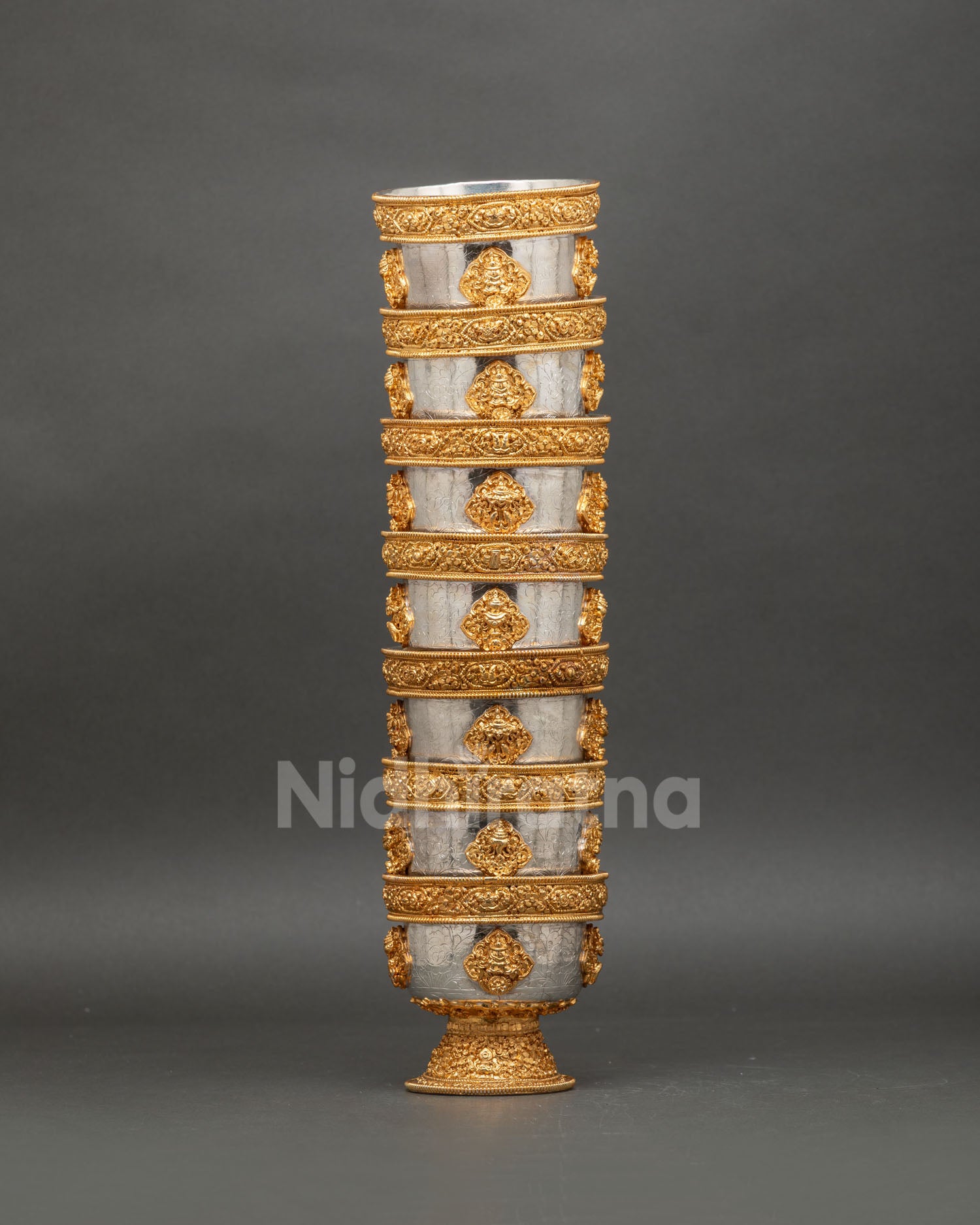 Water Offering bowl | Traditional Copper Buddhist Ritual Set