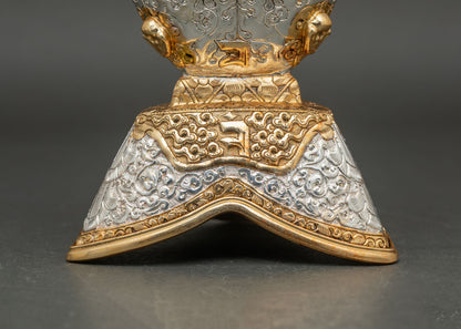 Kapala Set | Handcrafted Sacred Tibetan Ritual Set