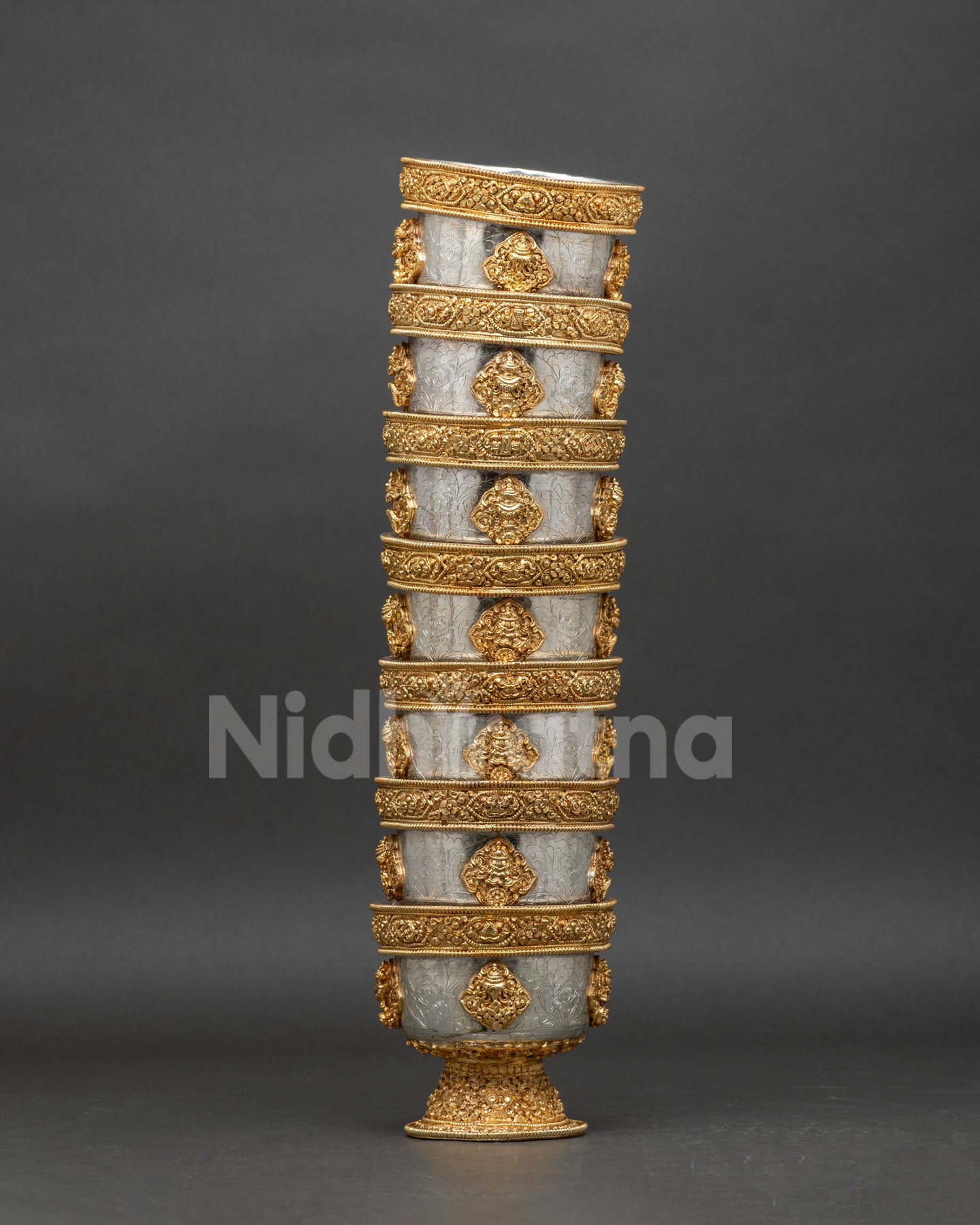 Water Offering Bowl Set | Traditional Buddhist Ritual Decor