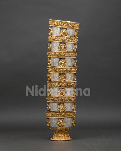 Water Offering Bowl Set | Traditional Buddhist Ritual Decor