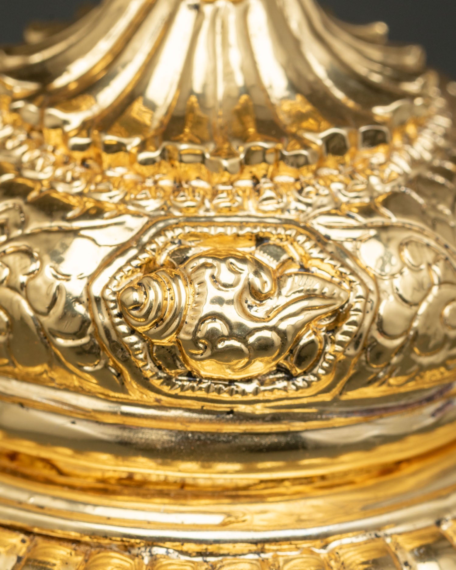 Neshi Rice Pot for Ritual Offerings | Traditional Copper Pot