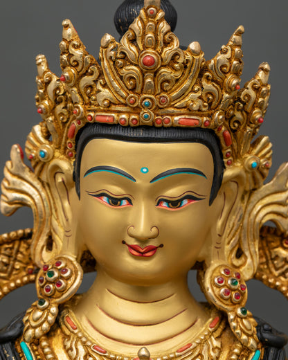 Vajrasattva Statue | Buddhist Deity of Karma Purification