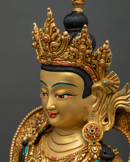 Vajrasattva Statue | Buddhist Deity of Karma Purification