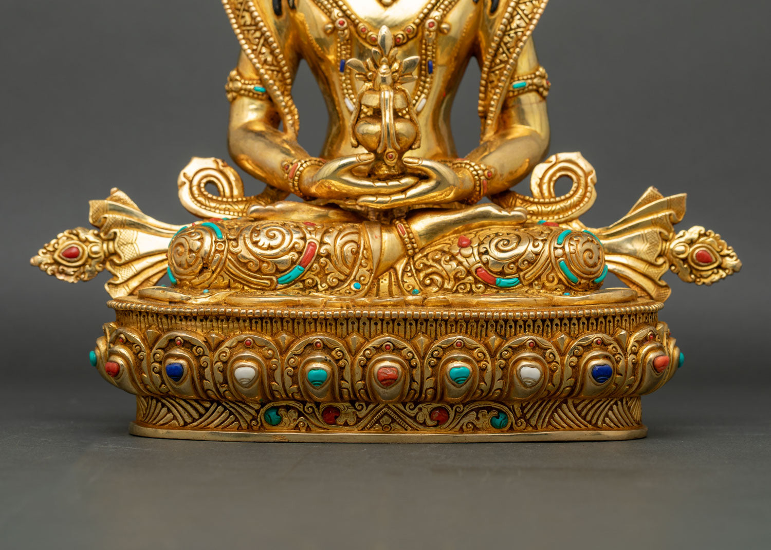 Amitayus Statue | Traditional Himalayan Sacred Art