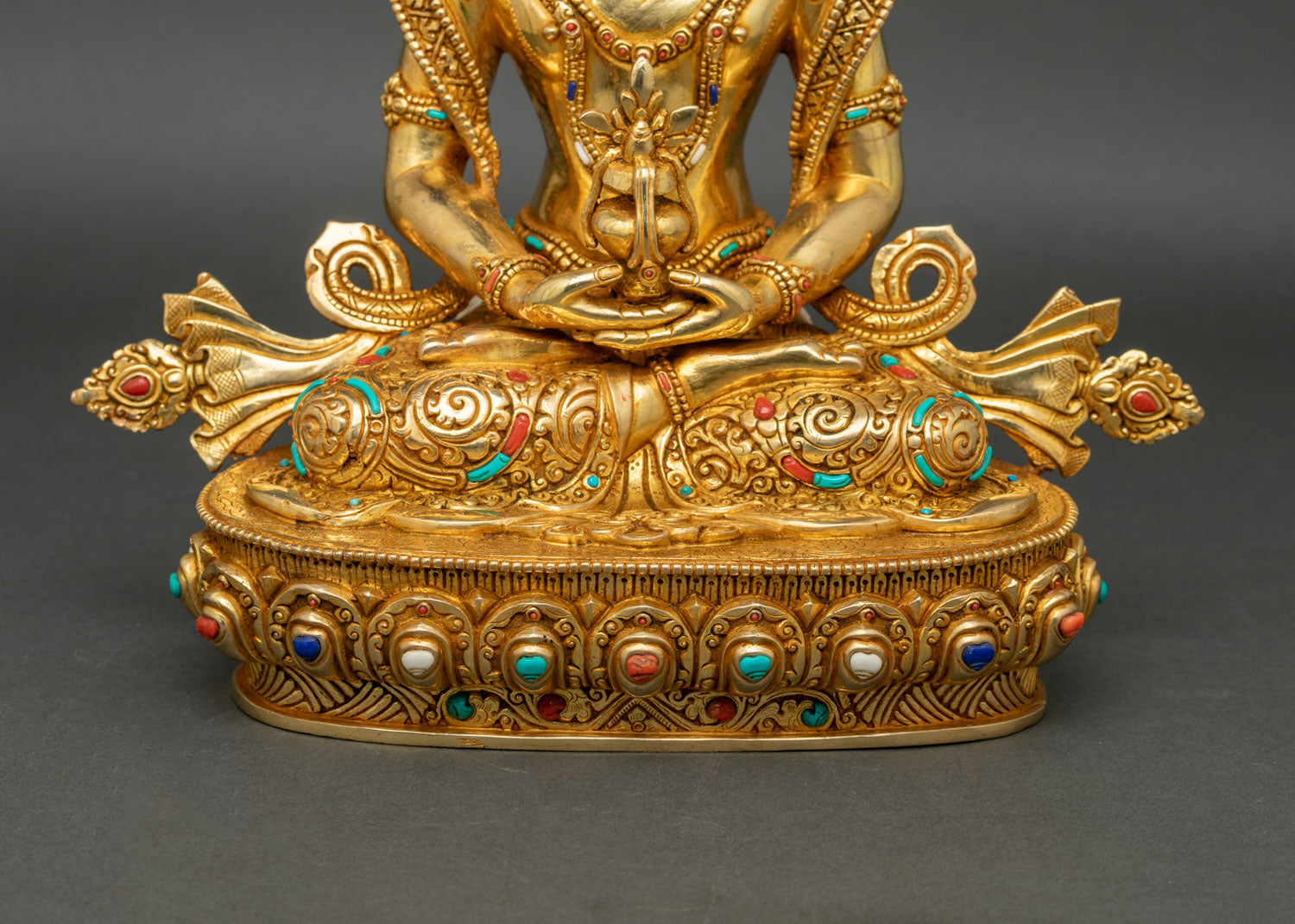 Amitayus Statue | Traditional Himalayan Sacred Art