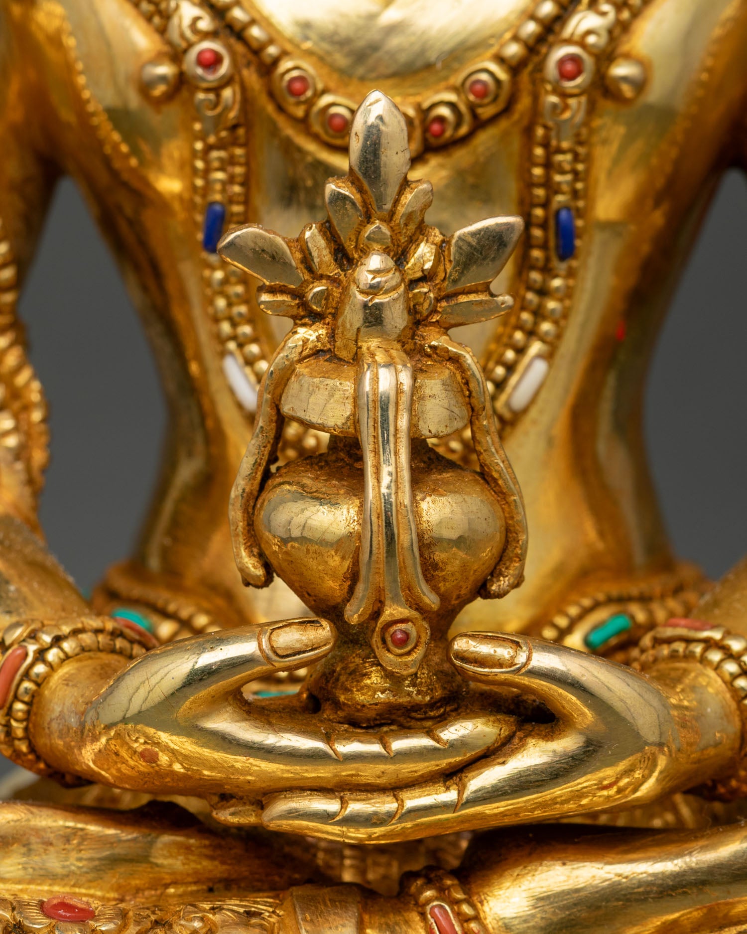 Amitayus Statue | Traditional Himalayan Sacred Art