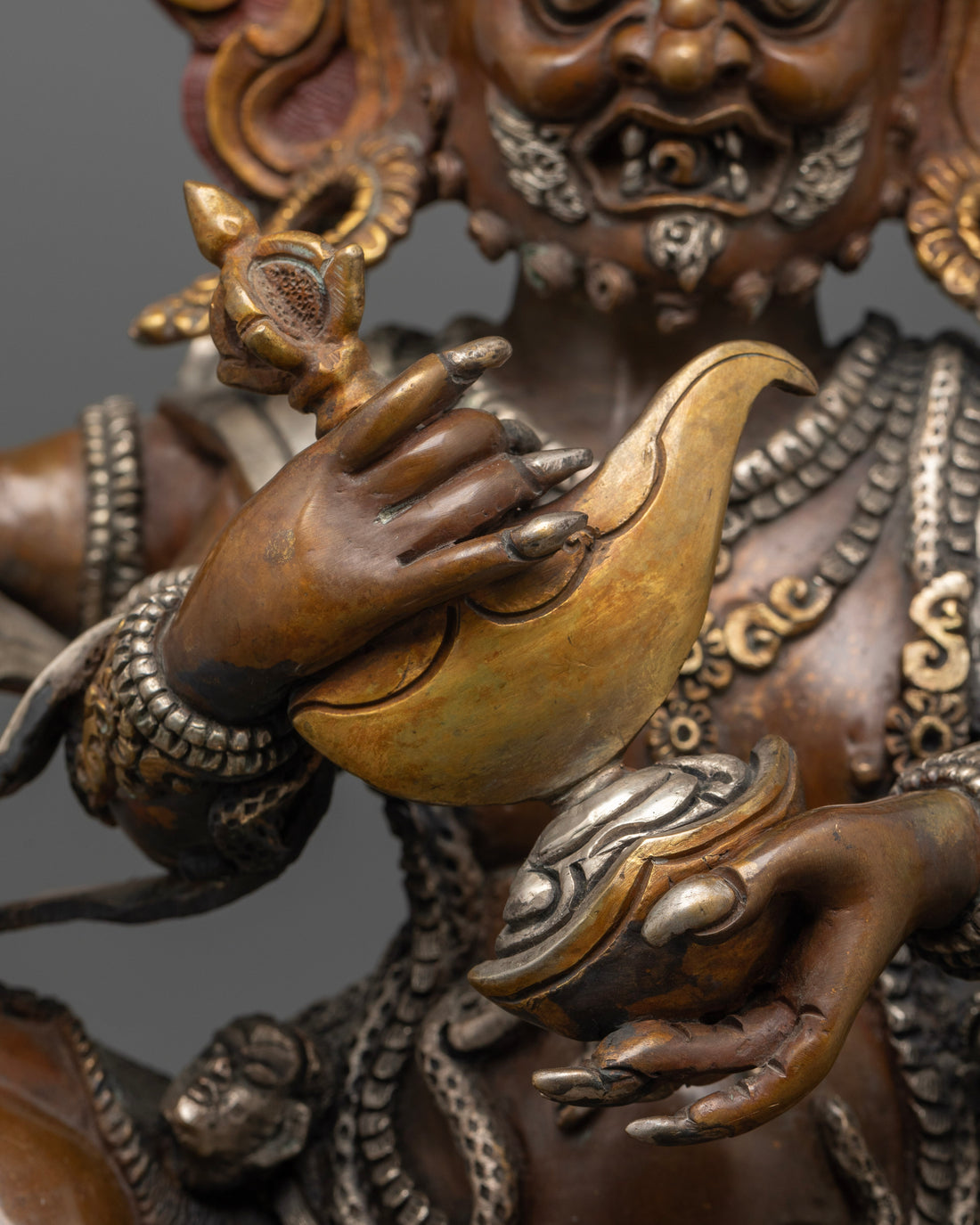 Four-Armed Mahakala: The Fearsome Defender of the Sacred Path