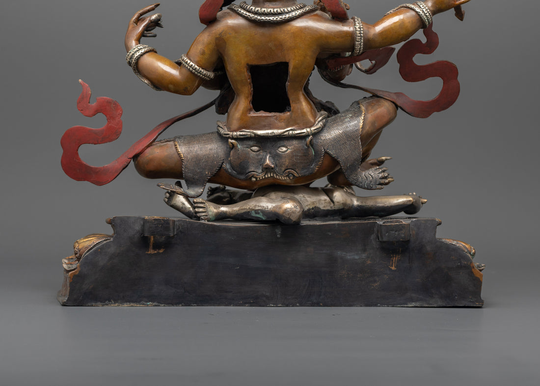 Four-Armed Mahakala: The Fearsome Defender of the Sacred Path