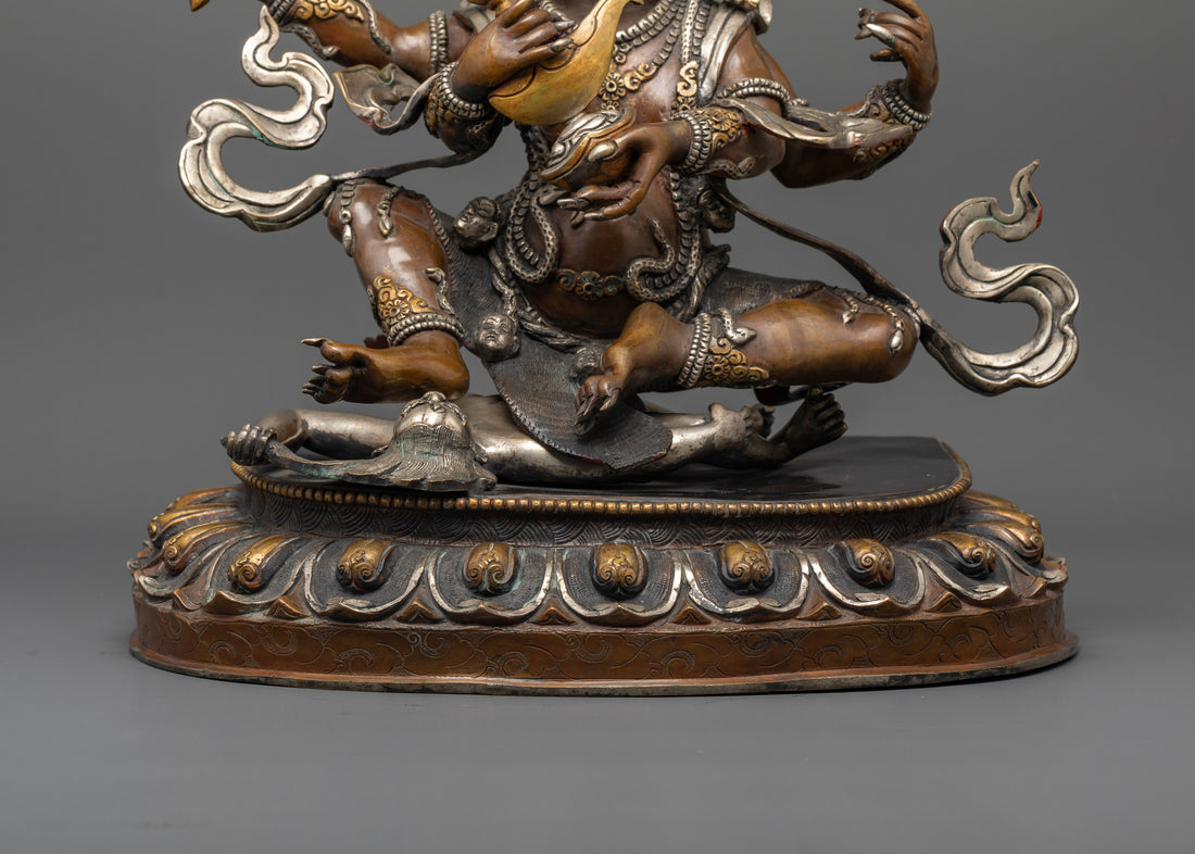 Four-Armed Mahakala: The Fearsome Defender of the Sacred Path