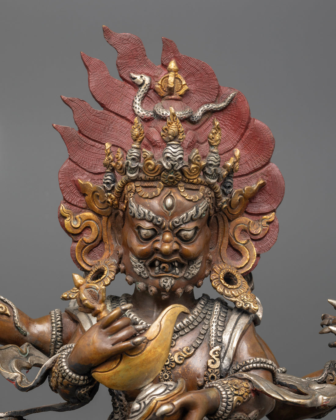 Four-Armed Mahakala: The Fearsome Defender of the Sacred Path