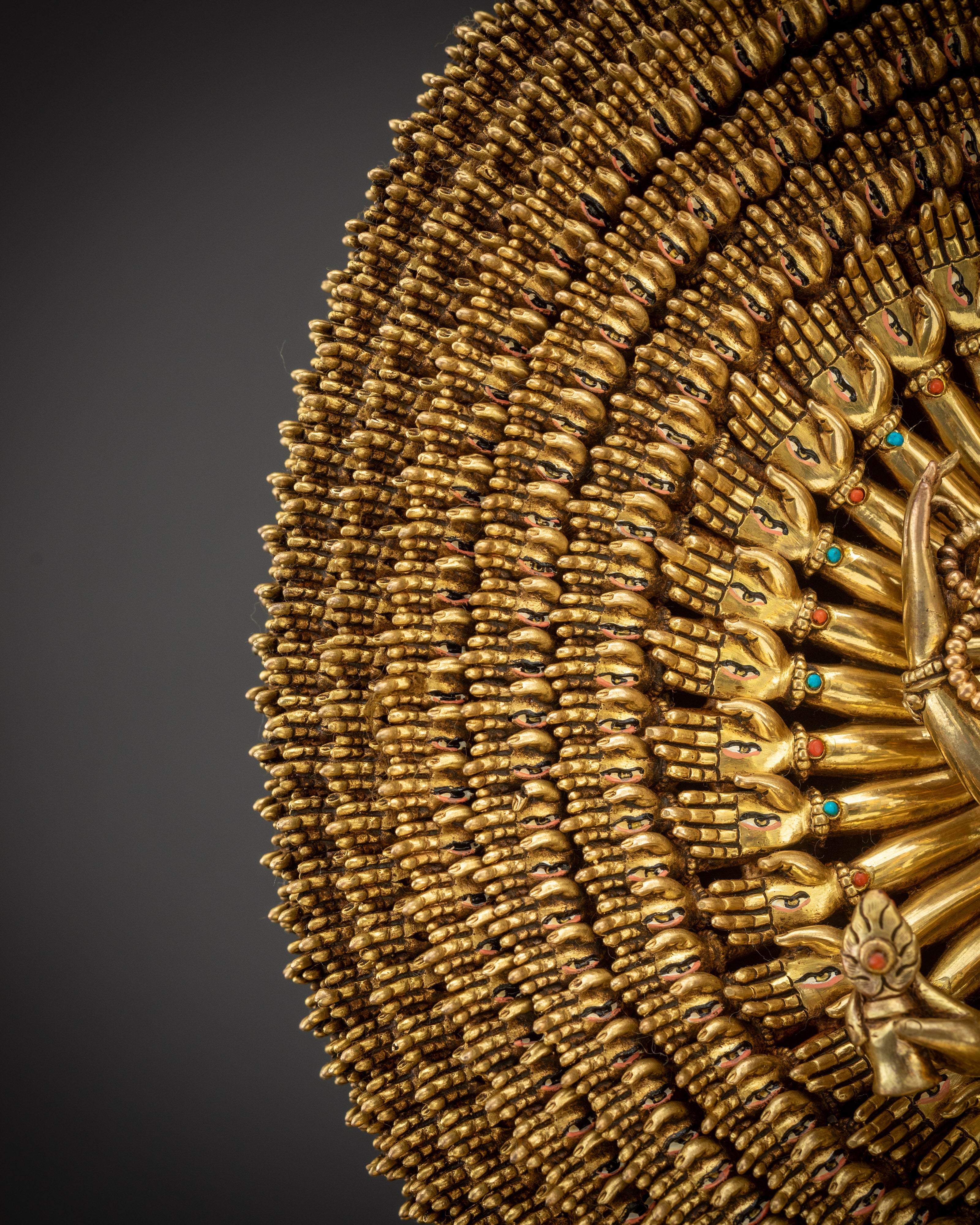 Exclusive 1000 Armed Chenrezig Statue | Rare Avalokiteshvara Sculpture