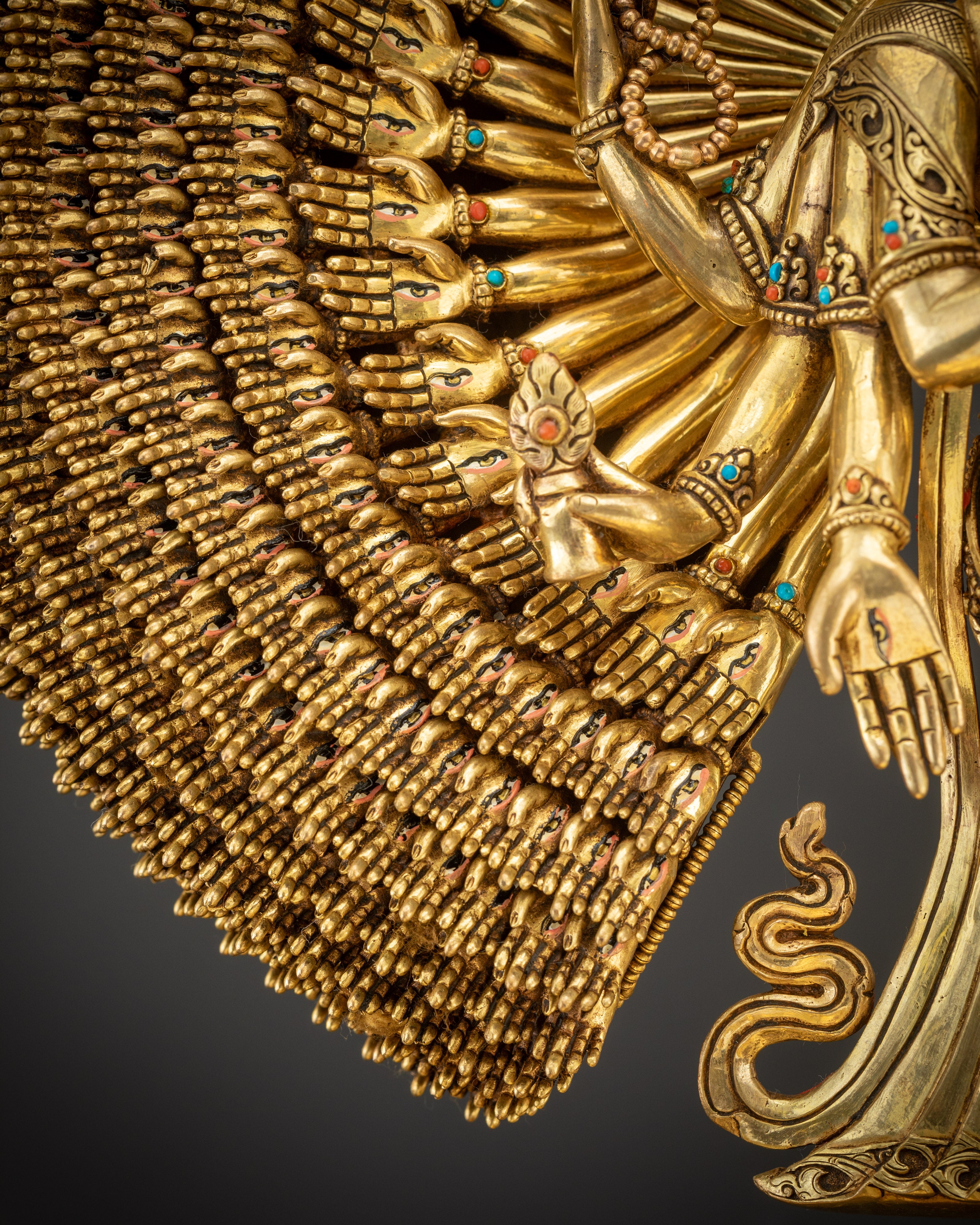 Exclusive 1000 Armed Chenrezig Statue | Rare Avalokiteshvara Sculpture