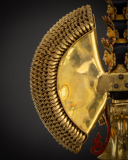 Exclusive 1000 Armed Chenrezig Statue | Rare Avalokiteshvara Sculpture