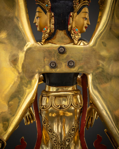 Exclusive 1000 Armed Chenrezig Statue | Rare Avalokiteshvara Sculpture