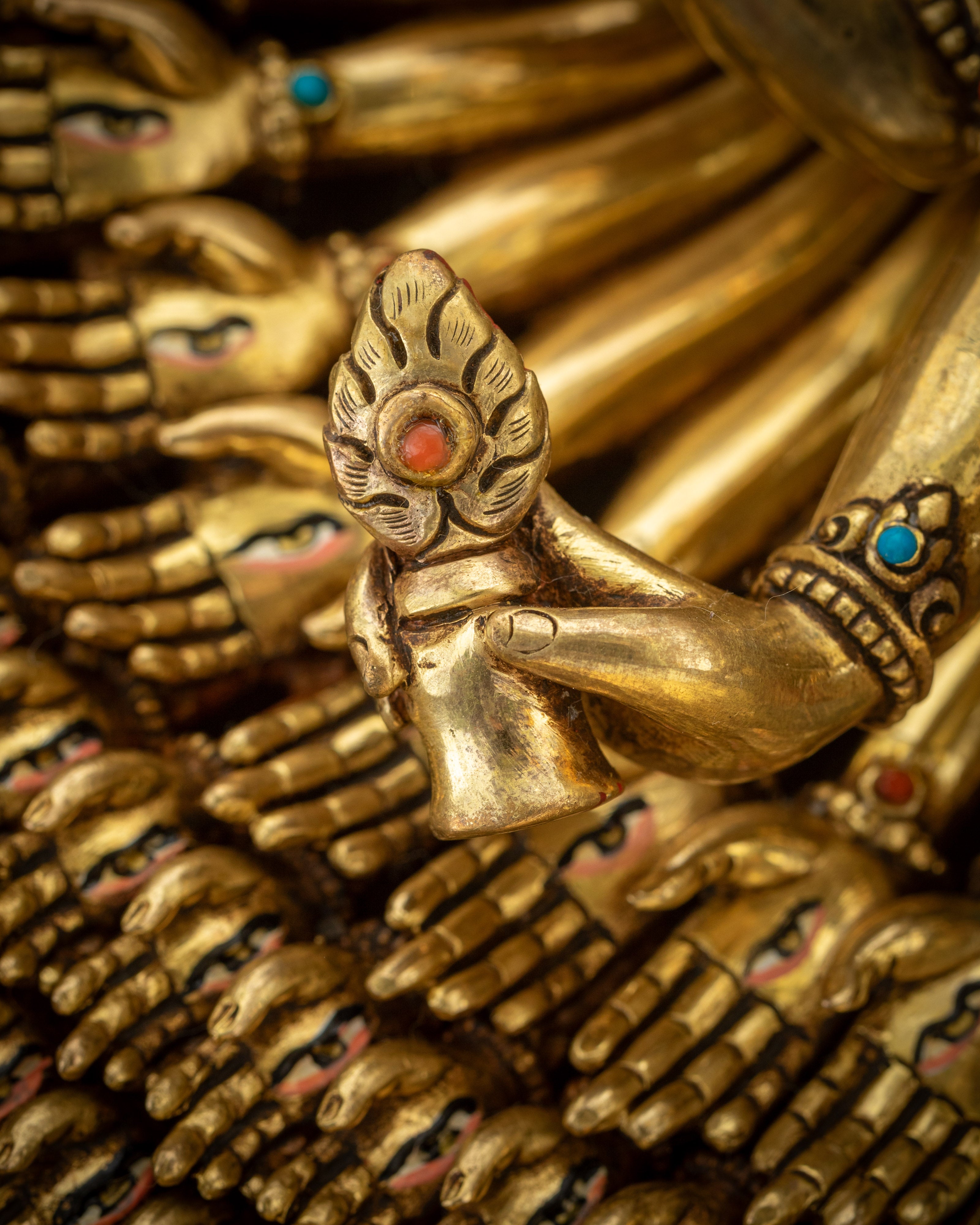 Exclusive 1000 Armed Chenrezig Statue | Rare Avalokiteshvara Sculpture
