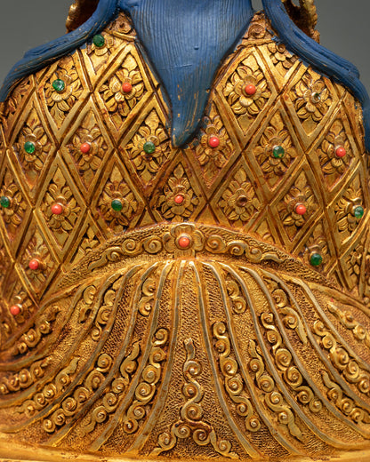 Guru Padmasambhava Statue – Handmade Nepalese Spiritual Art