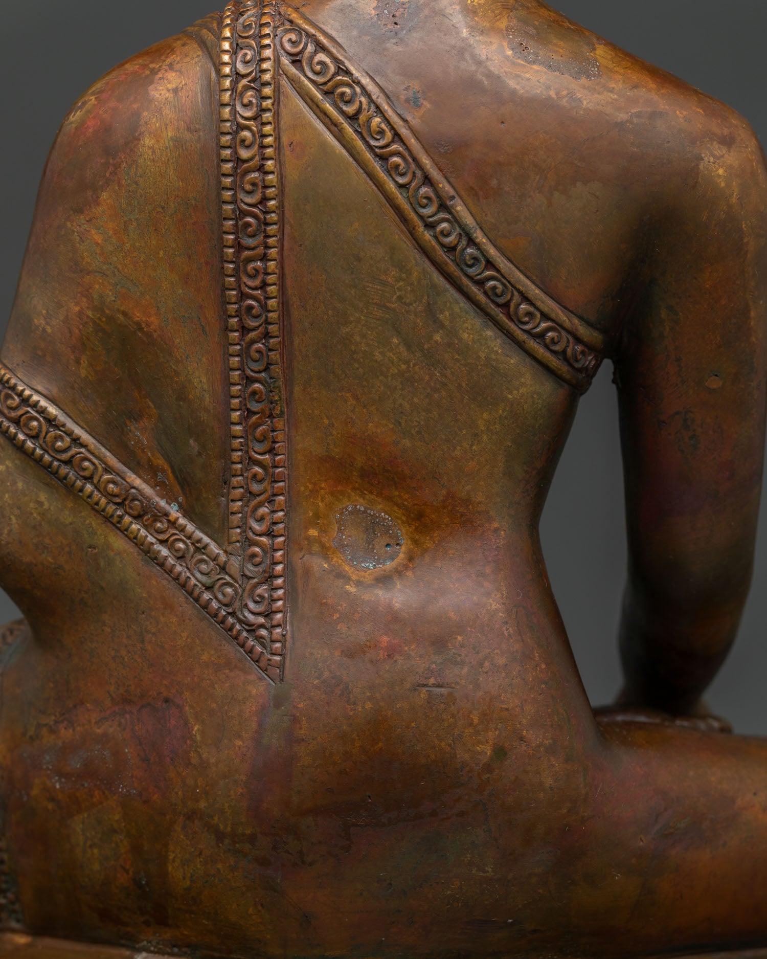 Oxidized Shakyamuni Buddha Statue | The Historical Buddha