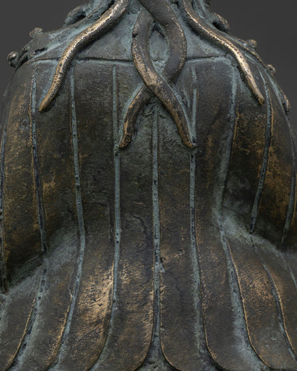 Guru Rinpoche Statue | Handcrafted Bronze Sculpture from Nepal